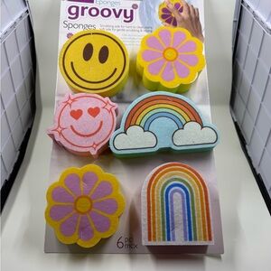Joie Groovy Sponges Set - Yellow, Pink, Blue